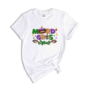 Mardi Gras Crew Shirt, Mardi Gras Clothing, Mardi Gras Gift, Mardi Gras Crew, Louisiana Shirt, Fat Tuesday Shirt, Mardi Gras Party Tee