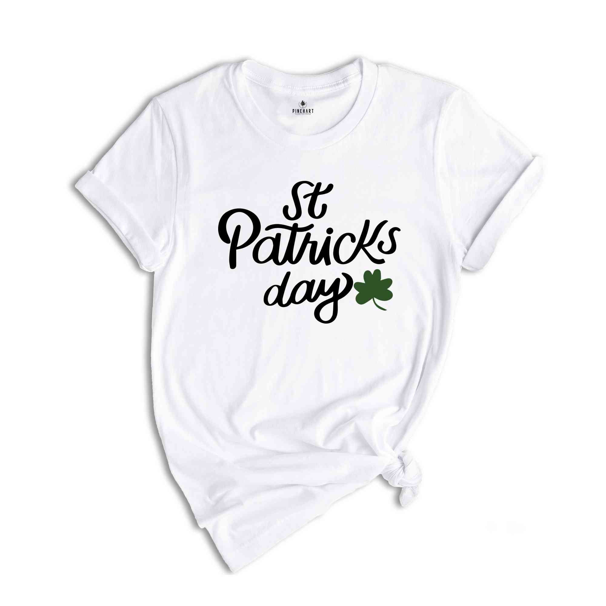 St Patricks Day T-shirt, Shamrock T-shirt, Leprechaun Tee, Irish T-shirt, Clover Tee, St. Patrick Tee