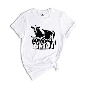 Cow Family Shirt, Farmers Shirt, Animal Lover Shirt, Western Country Shirt, Cow Lover Shirt, Farm Shirt, Animal Shirt, Farm Lover Shirt