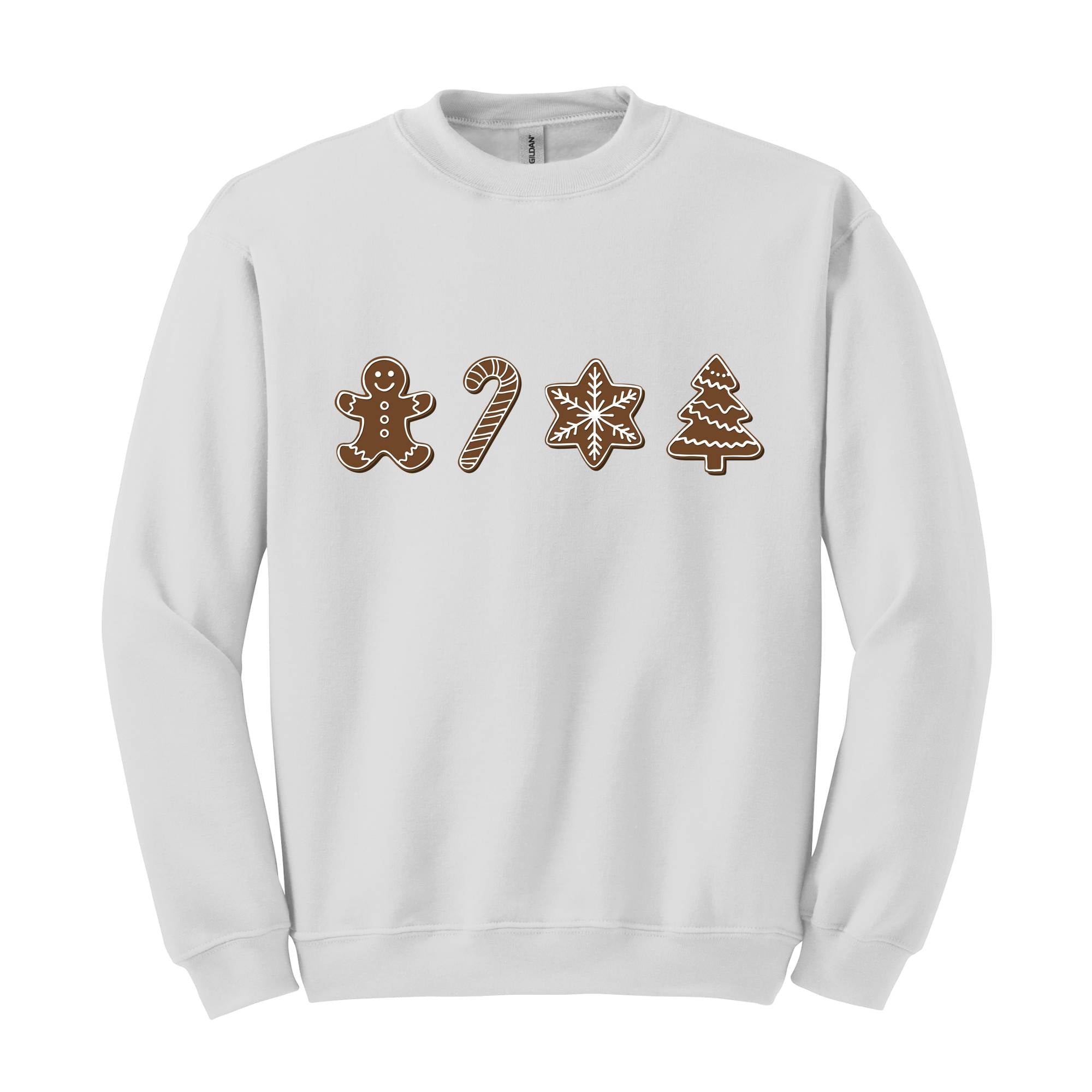 Gingerbread Sweatshirt, Christmas Sweatshirt, Christmas Sweater