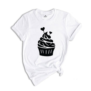 Cupcake Birthday Shirt, Cupcakes Shirt, Birthday Shirt, Valentine Cupcake Shirt, Chef Mom Shirt, Baker's Shirt, Cute Cake Tee