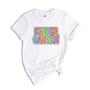 Kindergarten Shirt, Kindergarten Teacher Shirt, Back to School Shirt, School Shirt, First Day Of School, Kindergarten Outfit