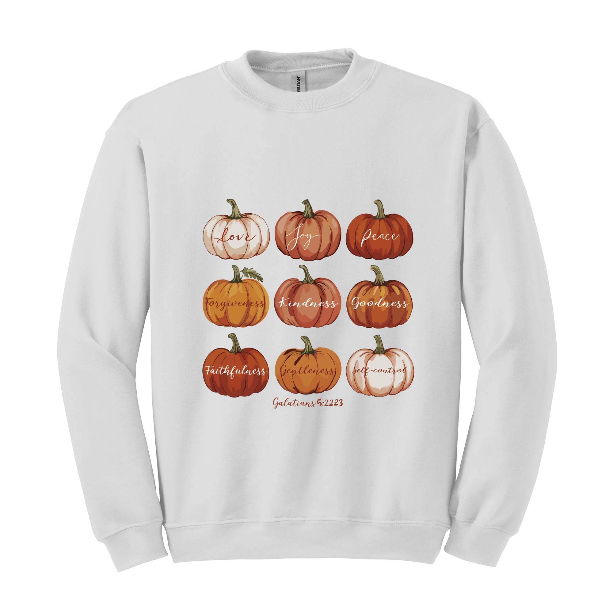 Halloween Pumpkin Sweatshirt, Bible Verse Sweatshirt, Christian Halloween Sweatshirt, Jesus Sweatshirt, Fall Shirt