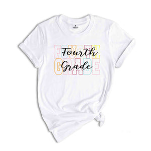 Fourth Grade Teacher Shirt, 4th Grade Teacher Shirt, 4th Grade T-Shirt, Fourth Grade TShirt, Elementary School, Teaching Tee