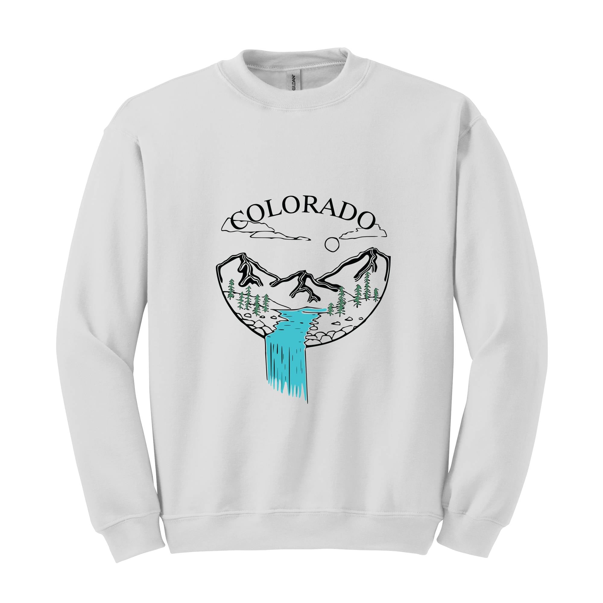 Colorado Sweatshirt, Colorado Mountains Hoodie, Colorado State Sweatshirt, Colorado Mountains Sweatshirt