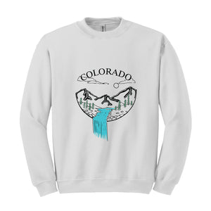 Colorado Sweatshirt, Colorado Mountains Hoodie, Colorado State Sweatshirt, Colorado Mountains Sweatshirt