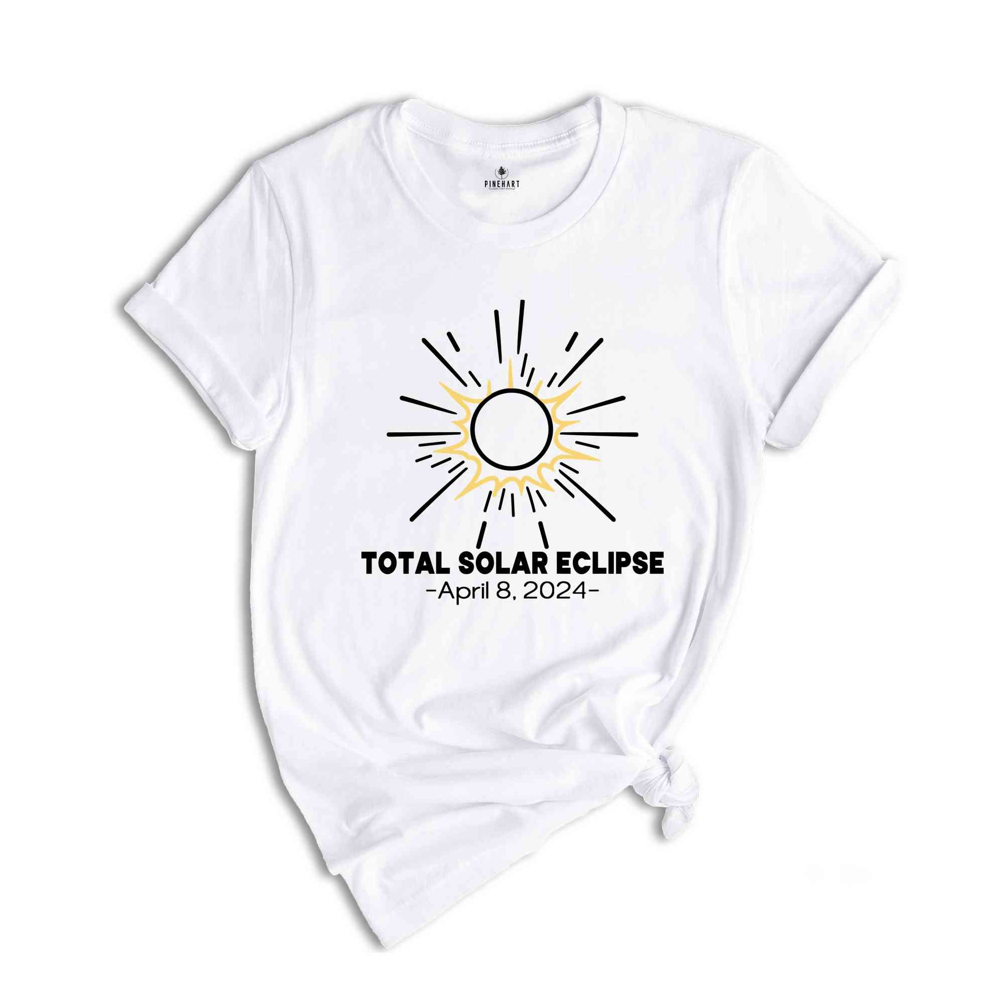 Eclipse 4-8-2024 Shirt, Total Solar Eclipse 2024 Shirt, April 8 2024 Shirt, USA Shirt, Spring Shirt, Eclipse Shirt