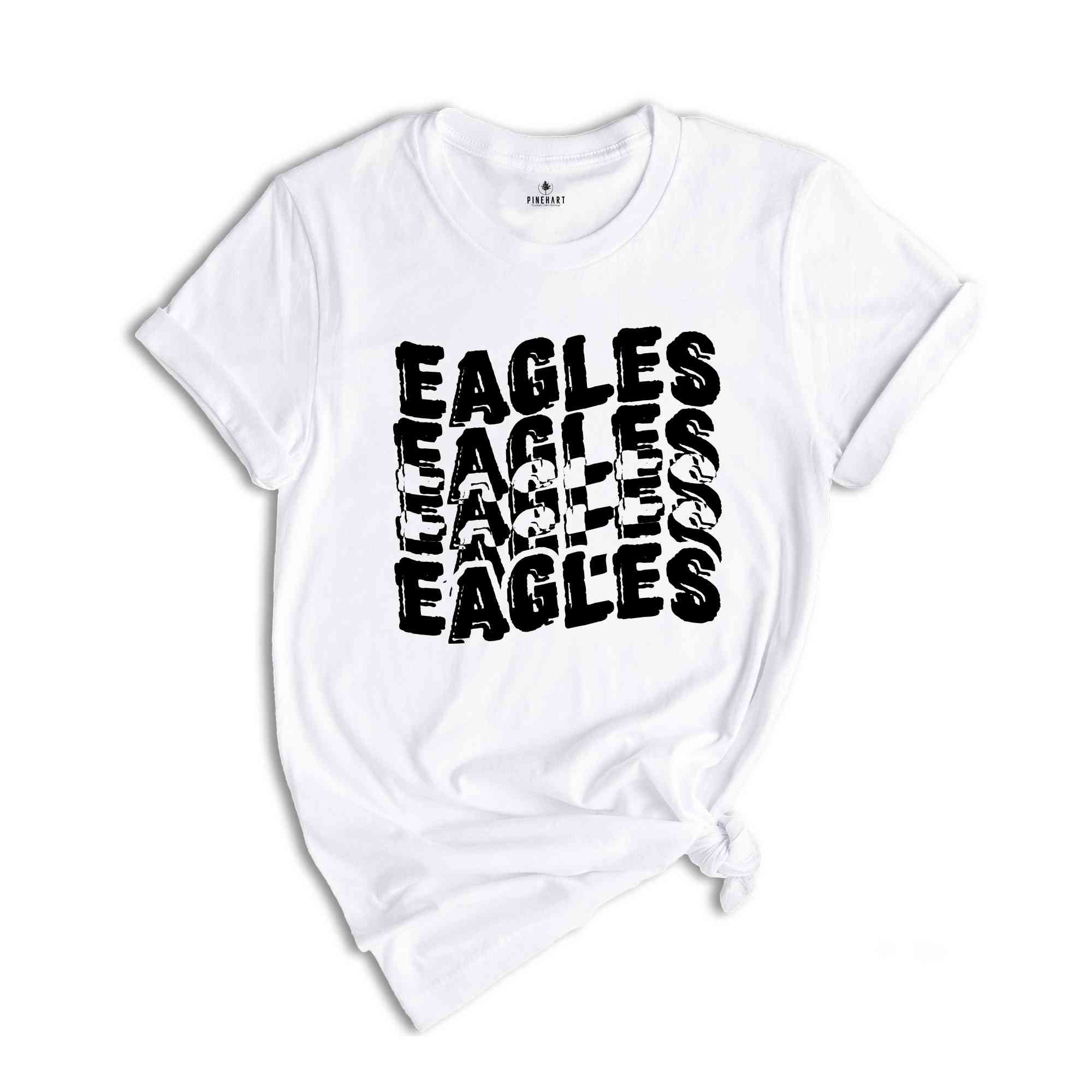 Team Mascot Shirt, Eagles Team Shirt, Eagles Football Shirt, Eagles Fan Shirt, Eagles School Shirt, Eagles School Spirit, Eagle Mascot Shirt