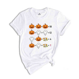 Halloween Teacher Shirt, Math Teacher Halloween Shirt, Halloween Teacher, Math Teacher Shirt, Halloween Part Shirt, Funny Halloween Shirts