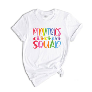 Pediatrics Squad Shirt, Child Life Specialist, Pediatric Shirt, Nursing School Shirt, School Nurse, Future Nurse, Pediatrics Shirt