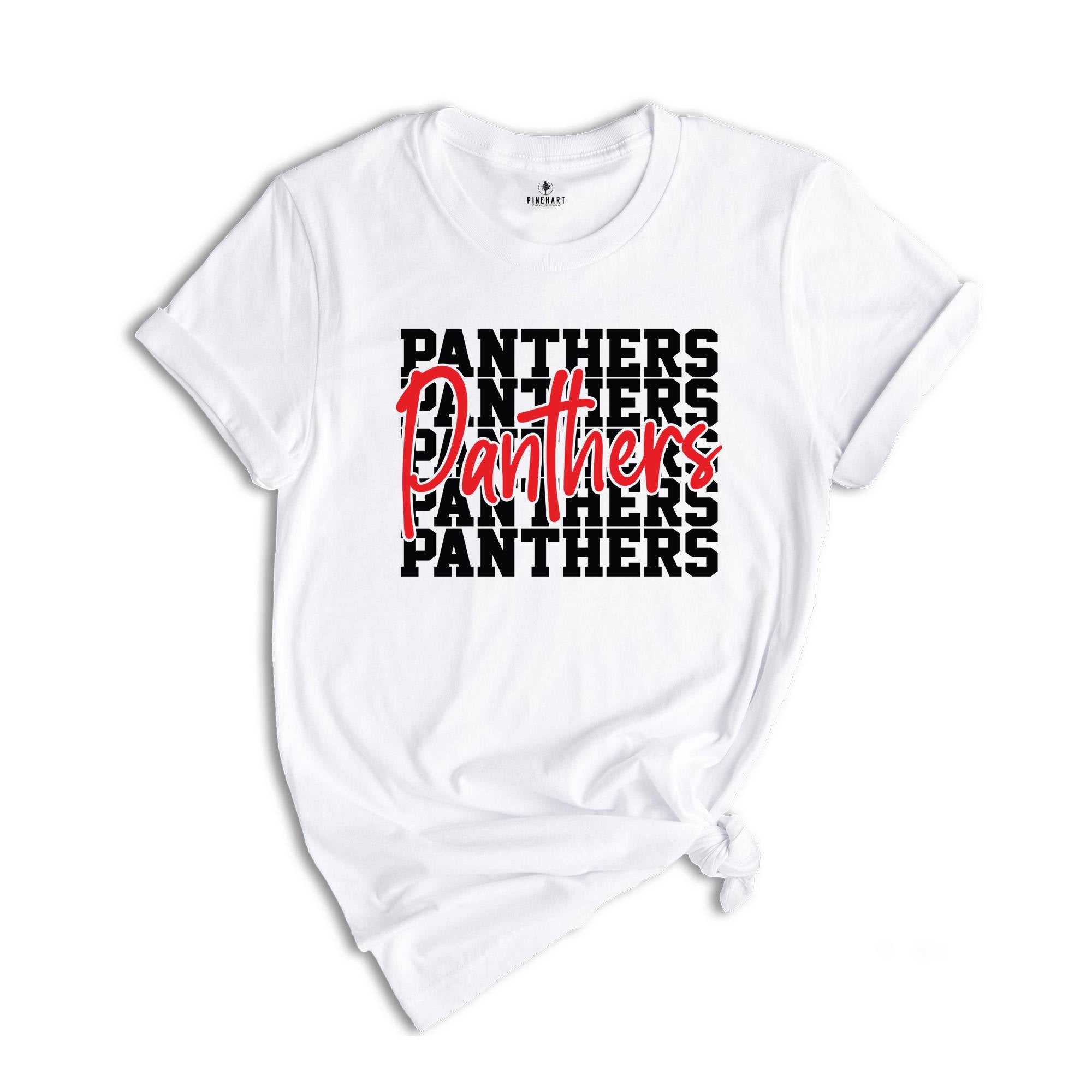 Team Mascot Back to School Shirt, Panthers Team, Panthers Team Spirit Shirt, Panthers Fan Shirt, Panthers School Shirt