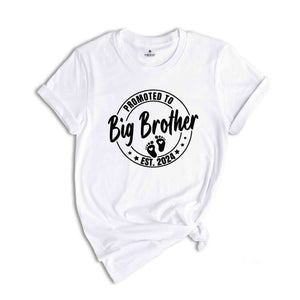 Baby Announcement Shirt, Big Brother Shirt, New Brother Gift, Gift For Brother, Pregnancy Reveal, New Baby T Shirts, Brother To Be