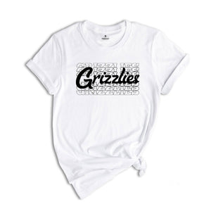 Team Mascot Shirt, Grizzlies Team Shirt, Grizzlies Team Spirit Shirt, Grizzlies Fan Shirt, Grizzlies School Shirt, Grizzlies School Spirit