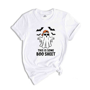 This Is Some Boo Sheet Shirt, Boo Sheet Shirt, Funny Halloween Shirt, Halloween Ghost Tee, Spooky Season Tee, Cute Spooky Ghost Shirt