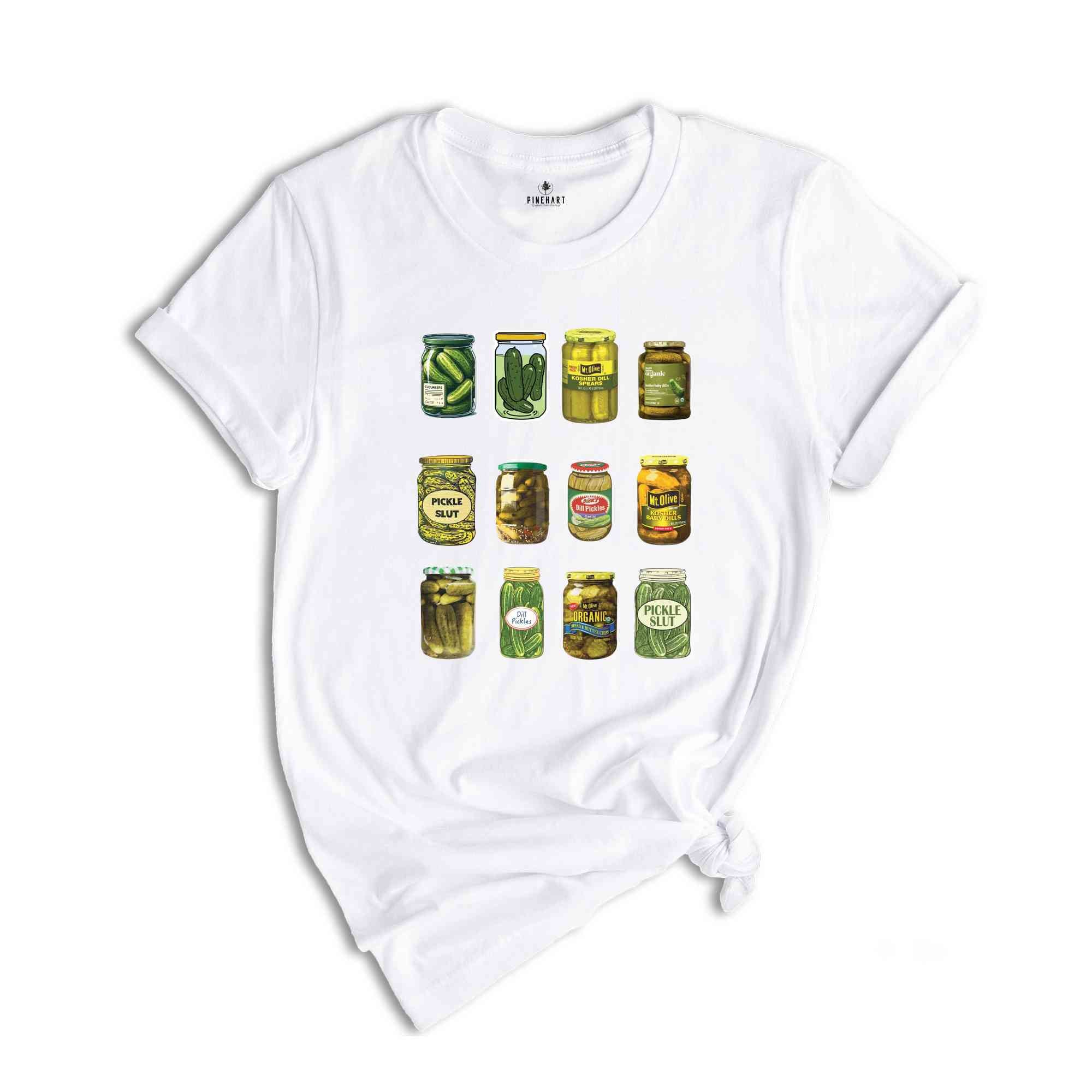 Pickle Shirt,Vintage Canned Pickles Shirt, Pickle Lovers T-shirt, Tiktok Pickle Shirt, Canning Season Shirt