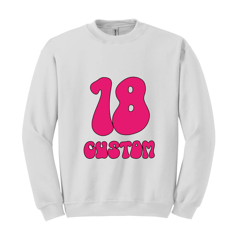 Custom In My Birthday Era Hoodie, Custom Name and Age Birthday Hoodie, Custom Birthday Sweatshirt, Birthday Girl Hoodie, Birthday Party Gift