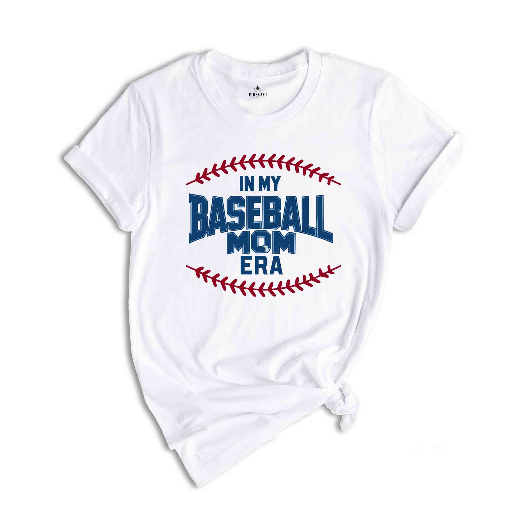 In My Baseball Mom Era Shirt, Baseball Mama Shirt, Mom Era Shirt, Retro Game Day Shirt, Mom Life Shirt, Sports Mom Gifts, Team Mom Shirt