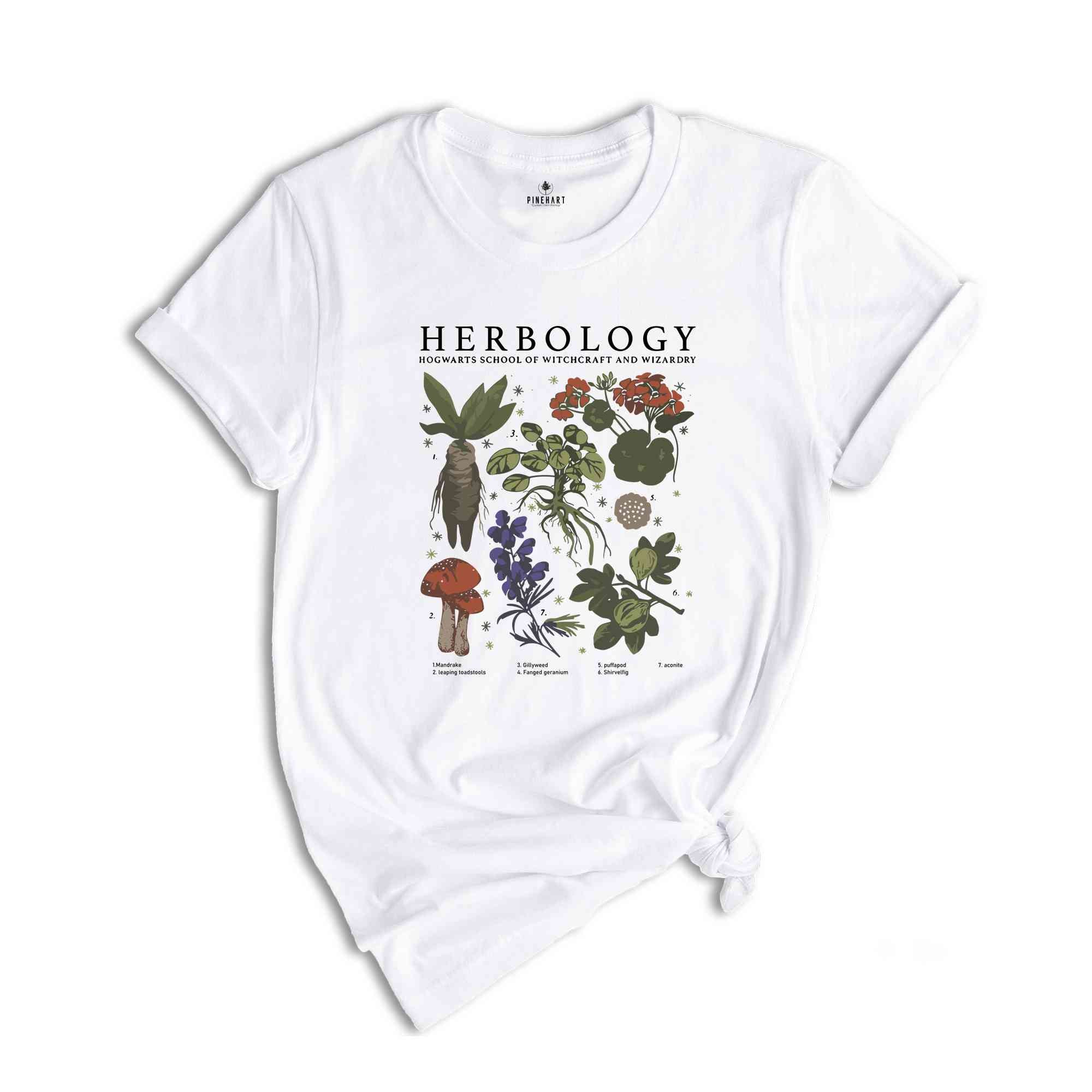 Herbology Shirt, Herbology Shirt, Gift For Plant Lover, Botanical Shirt, Plant Lover Shirt, Plant Shirt, Gardening Shirt