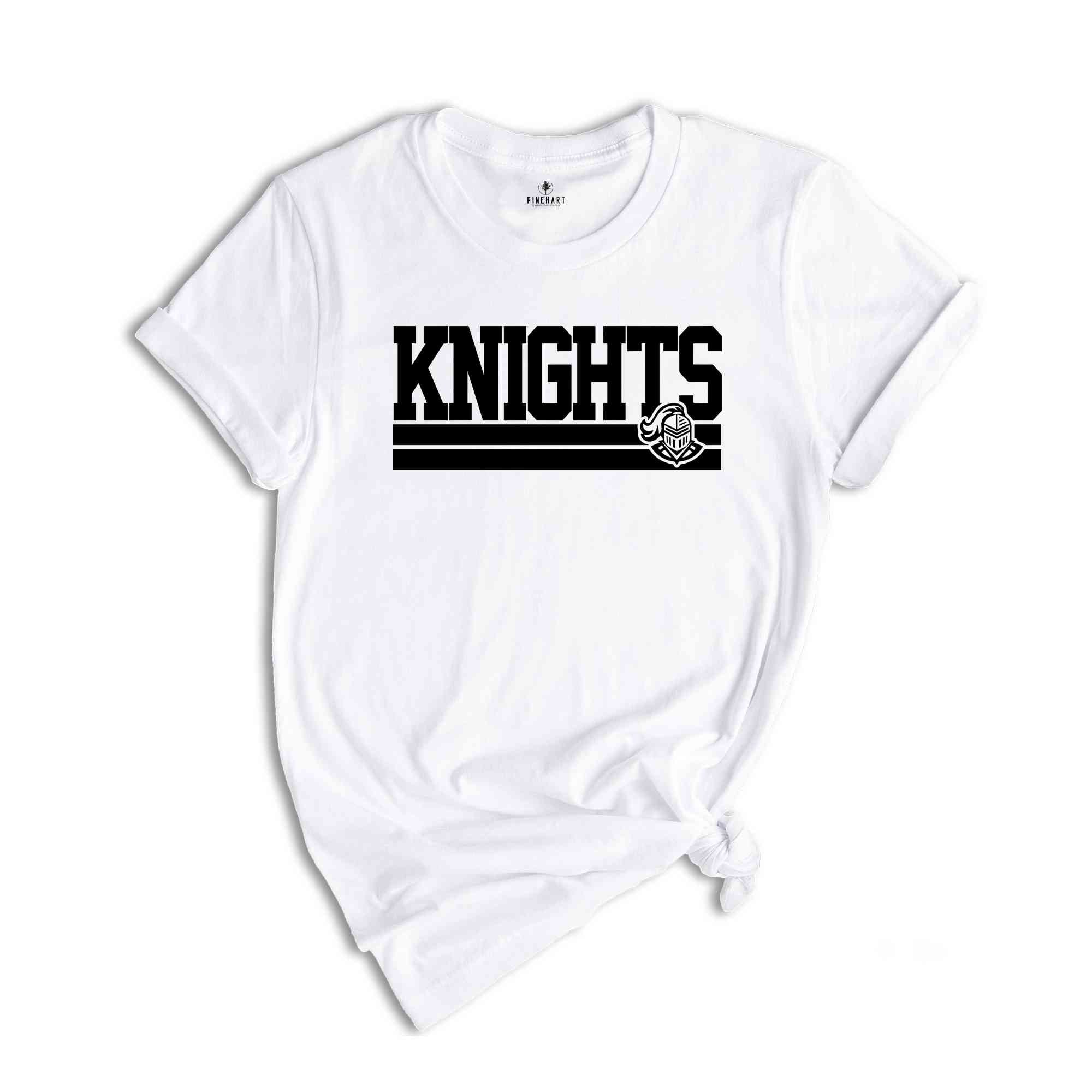 Knights Shirts, Sports Shirt, High School Sports Tee, Knights Mascot Shirt, Knights Spirit Shirt, School Spirit Shirt, Knights Football