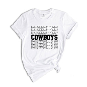 Team Mascot Shirt, Cowboys Team Shirt, Cowboys Football Shirt, Cowboys Fan Shirt, Cowboys School Shirt, Cowboys School Spirit