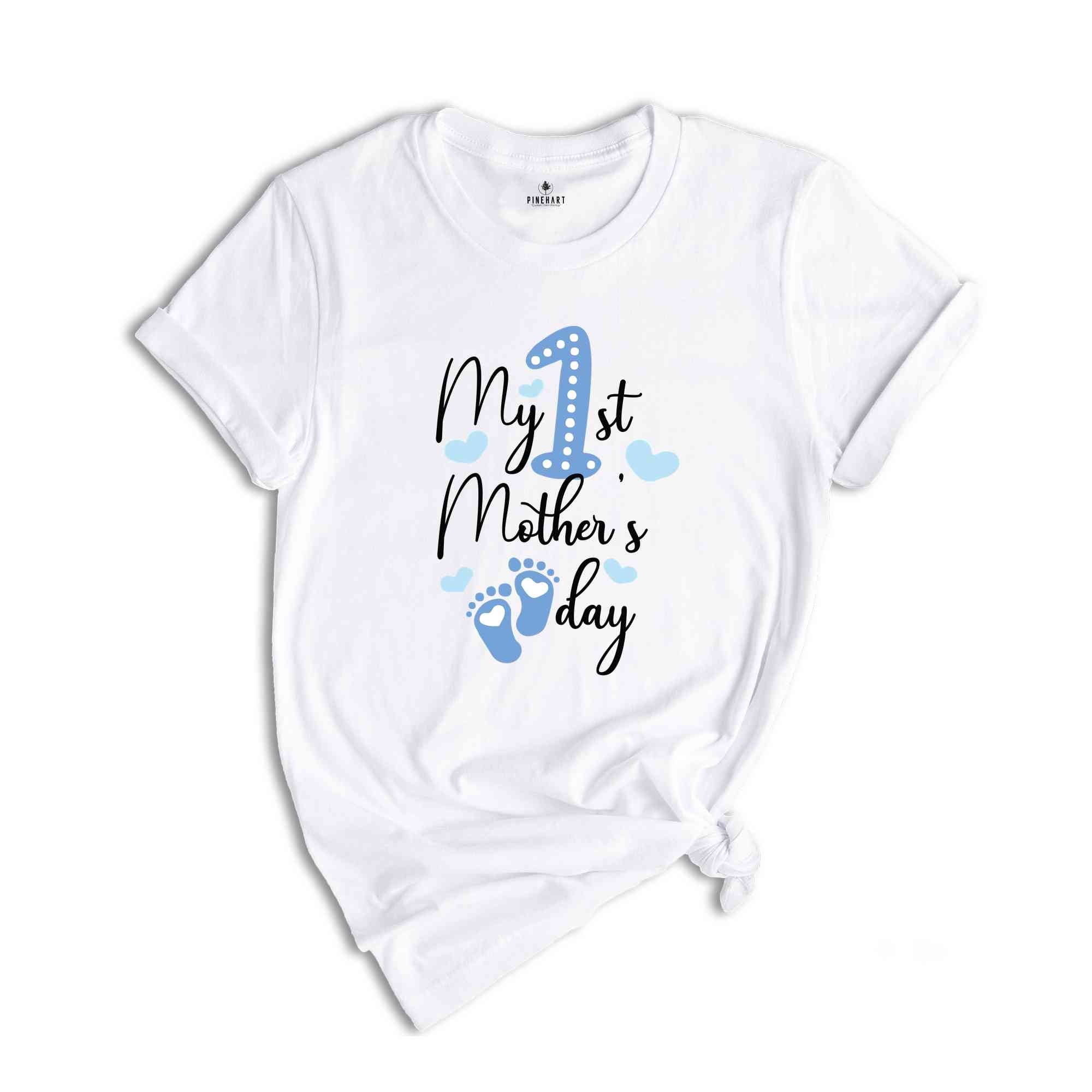 My 1st Mother's Day Matching Shirt, Mom And Baby Boy Matching Mother's Day Shirt, Mother's Day Gifts