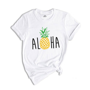 Aloha Shirt, Hawaii Tshirt, Hawaii Honeymoon Shirt, Aloha Tee, Hawaii Vacation, Vacation Shirt, Tropical Shirt, Summer Vibes Shirt