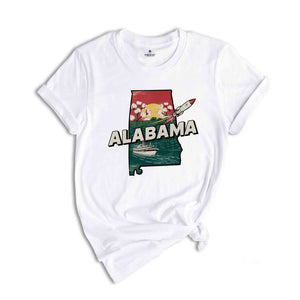 Retro State Of Alabama Shirt, State Of Alabama Shirt, State Shirt, Alabama Shirt, Alabama Lover Shirt, Family Trip Shirt, Travel Shirt