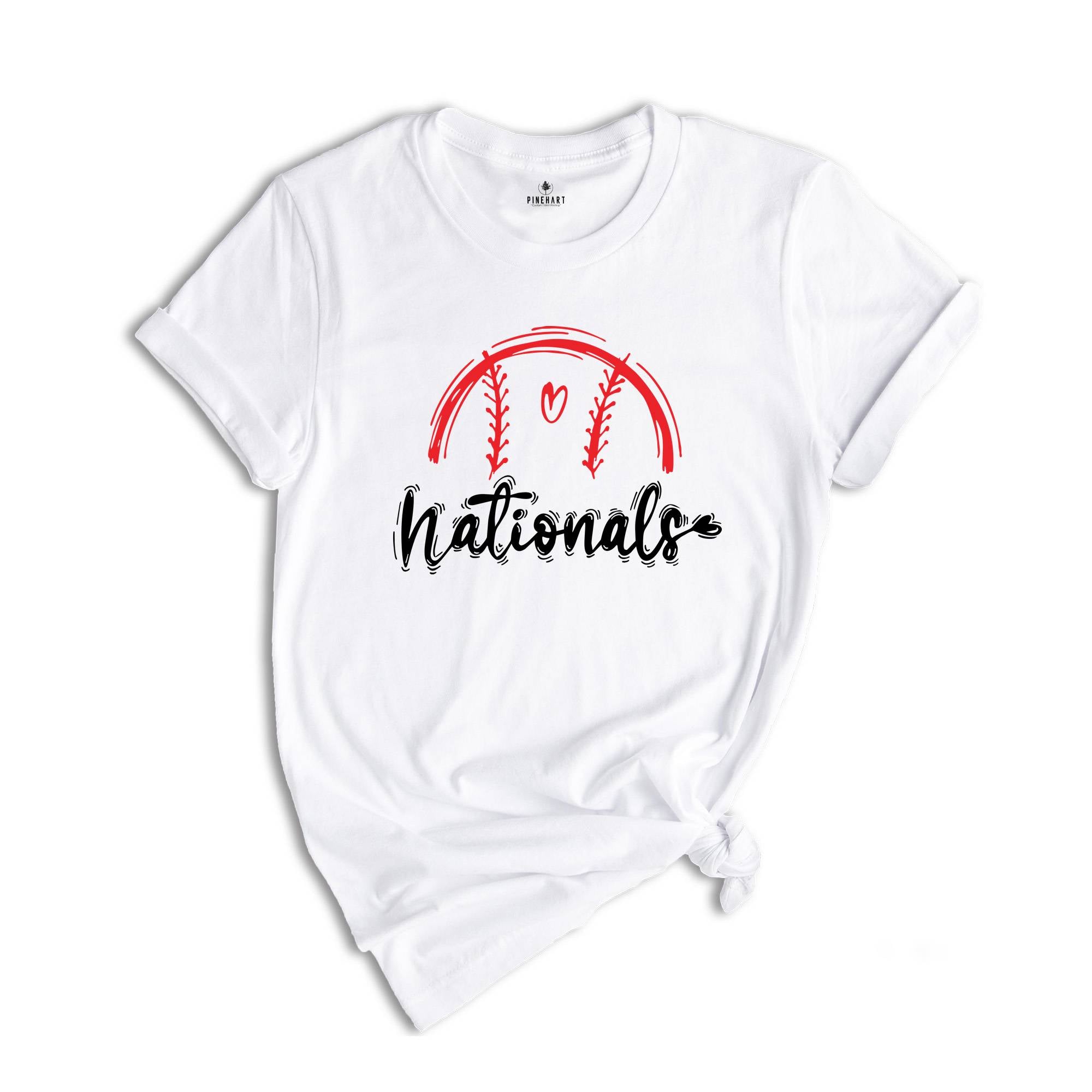 Nationals Mascot Shirt, Team Mascot Shirt, Nationals Team Spirit Tee, Nationals Fan Shirt, Nationals School T-shirt