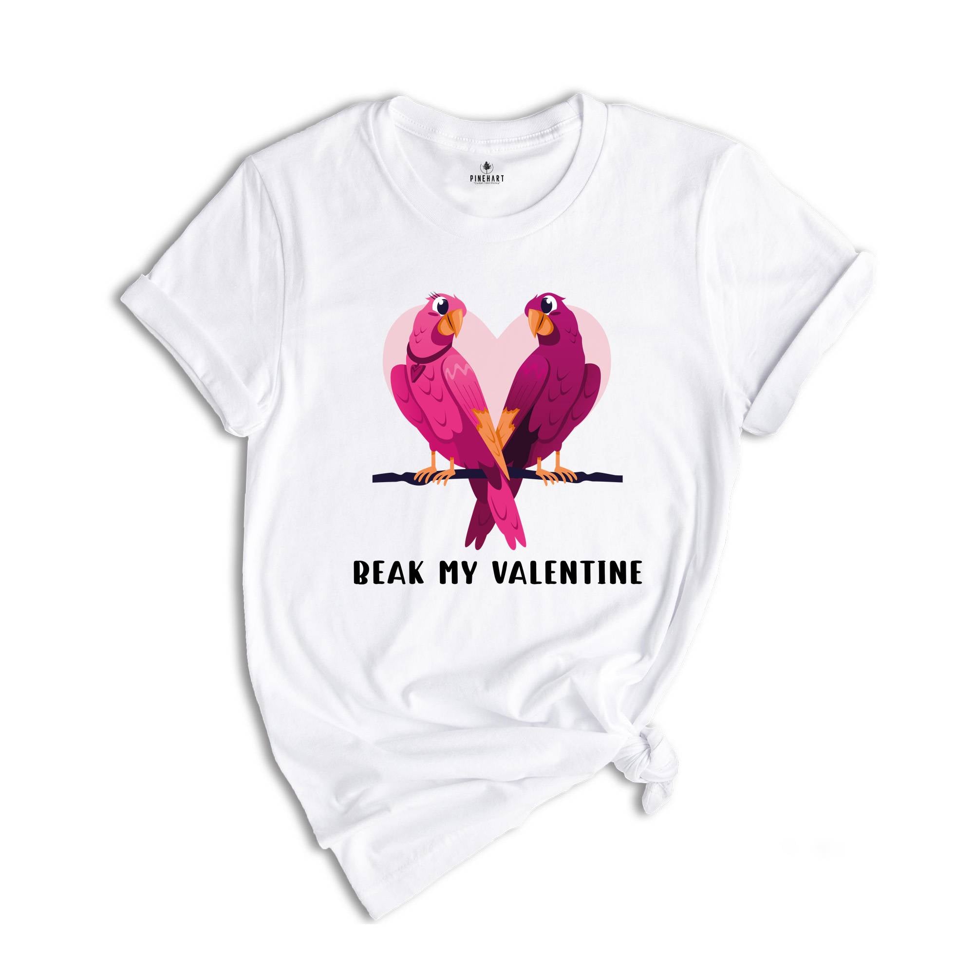 Cockatoo Valentines Shirt, Beak My Valentine, Animal Lover Gift, Funny Parrot Shirt, Valentine Parrot Tshirt, Valentines Day Gift Tee