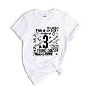 3rd Grade Shirt, Third Grade Shirt, School Team Shirt, Grade Shirt, Teacher Shirt, Grade Teacher Shirt, Teacher Life Shirt, Teacher Gift