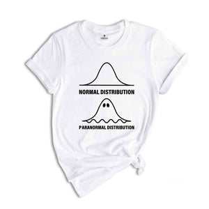 Normal Distribution Paranormal Distribution Shirt, School Psychologist Halloween Shirt, Halloween Shirt, Psych Halloween Shirt, Fall Shirt