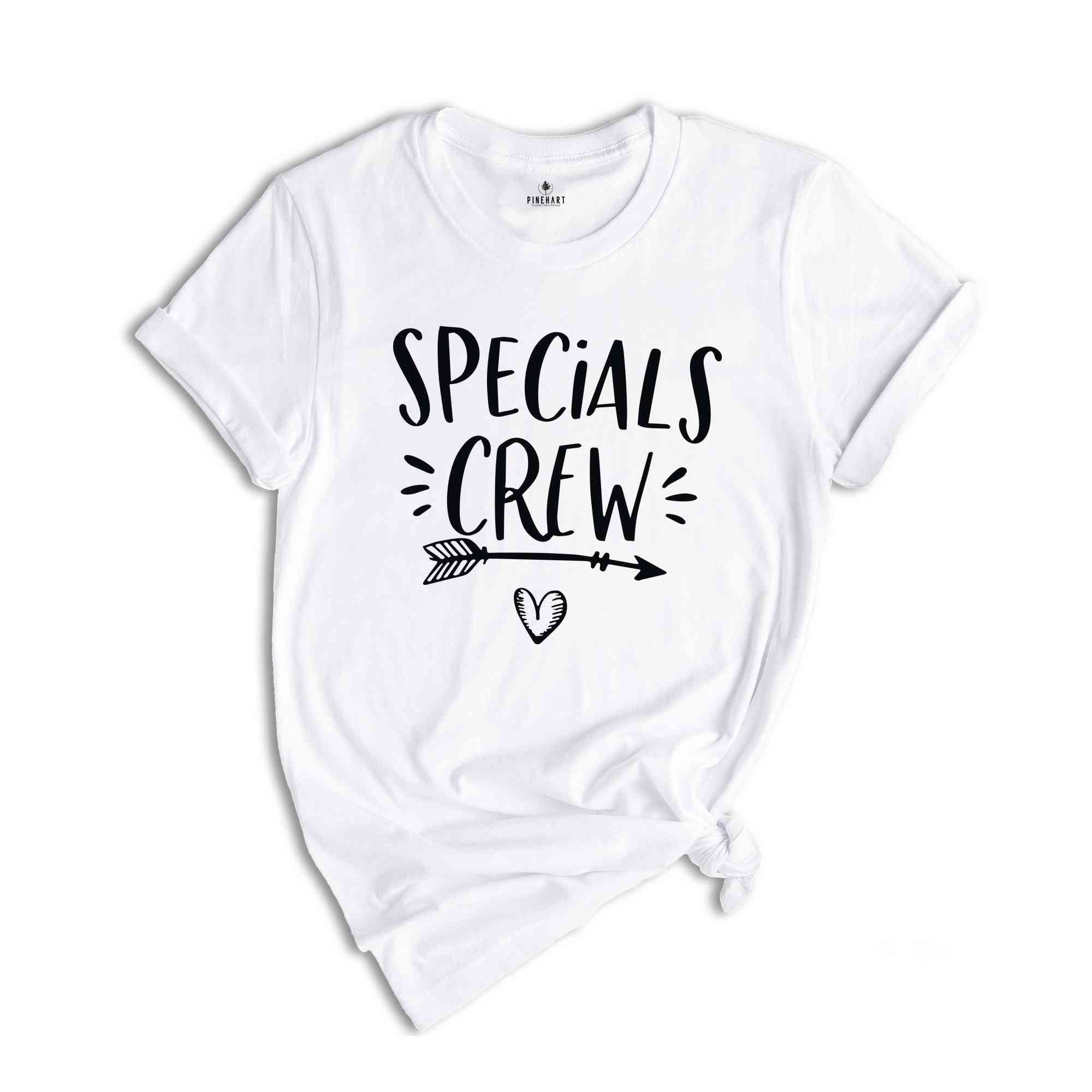 Specials Crew Shirt, Special Teacher T-Shirt, Specials Education Tee, Sped Teacher Shirt, Teacher Gift, Teacher Shirt, Specials Squad