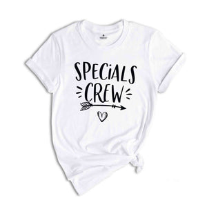 Specials Crew Shirt, Special Teacher T-Shirt, Specials Education Tee, Sped Teacher Shirt, Teacher Gift, Teacher Shirt, Specials Squad