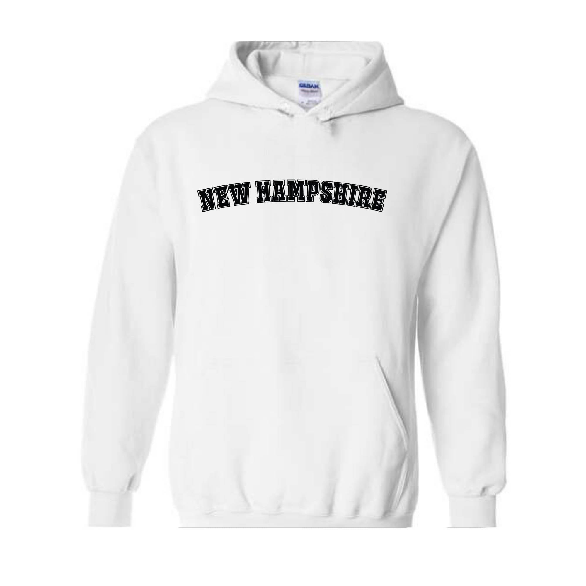 New Hampshire, New Hampshire Sweatshirt,New Hampshire Hoodie, New Hampshire State, Vintage Sweatshirt, Hampshire Sweatshirt, Nh Sweatshirt