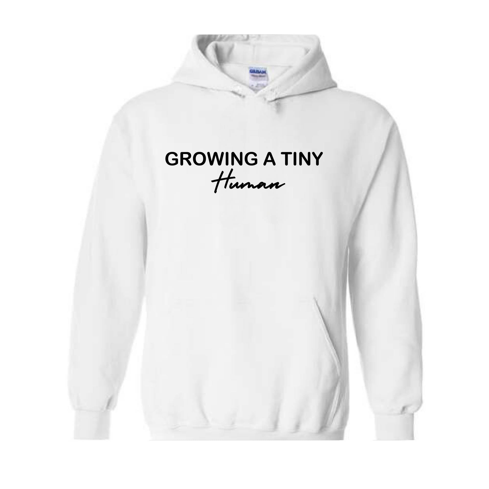 Growing A Tiny Human Hoodie, Pregnancy Announcement Sweatshirt, Mom To Be Hoodie, 2025 Mom Hoodie, Baby Shower Gift