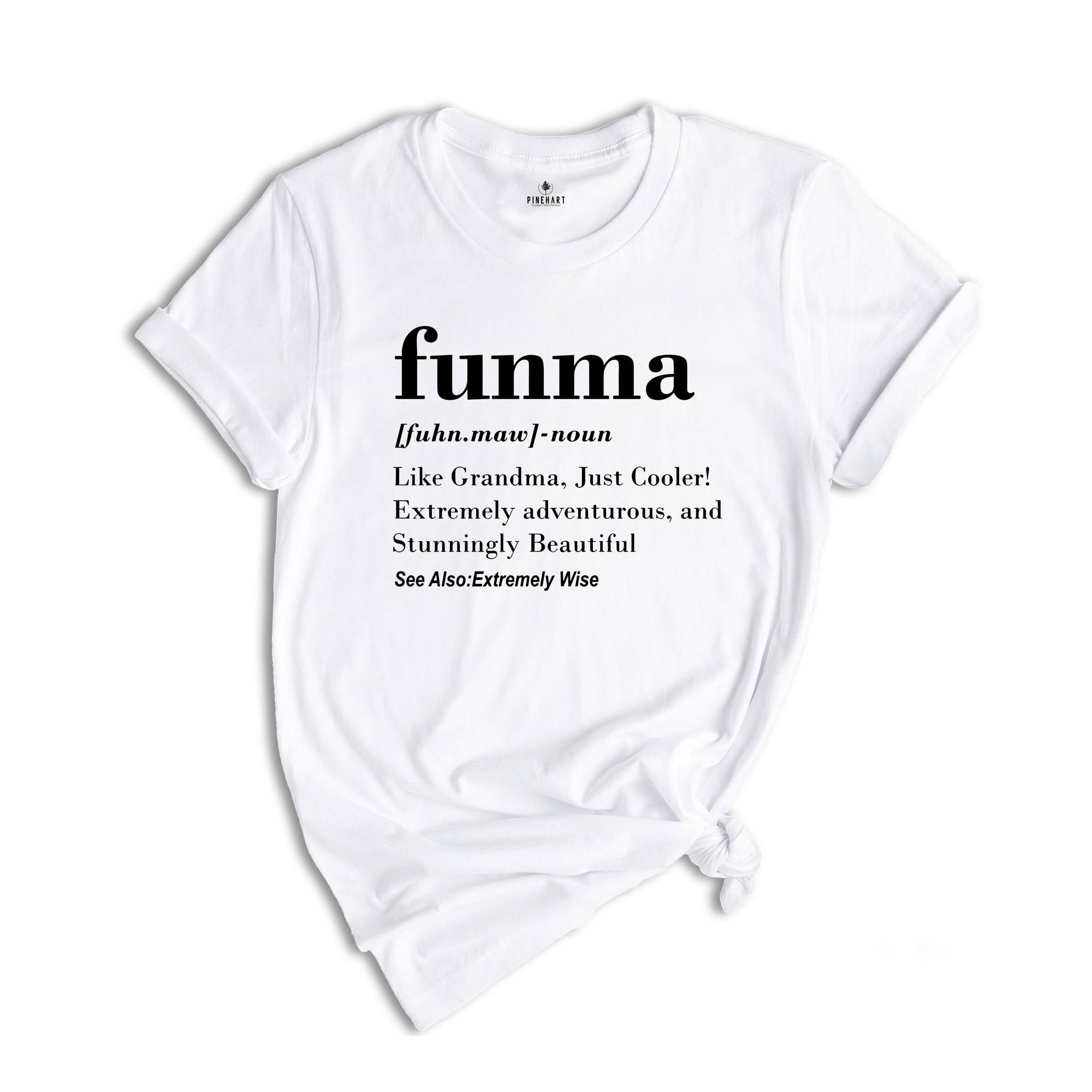 Funma Shirt, Funny Grandma Shirt, Gift For Grandma, Grandma Shirt, Grandma Gift, Mothers Day Gift, Pregnancy Announcement Grandparents