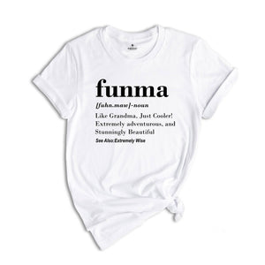 Funma Shirt, Funny Grandma Shirt, Gift For Grandma, Grandma Shirt, Grandma Gift, Mothers Day Gift, Pregnancy Announcement Grandparents