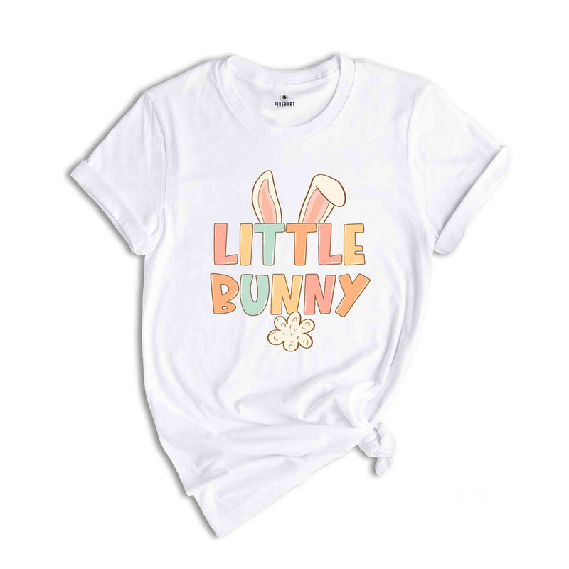 Little Bunny Shirt, Girls Cute Easter Tee, Cute Easter Day Shirt, Easter Bunny Shirt, Easter Day Gift