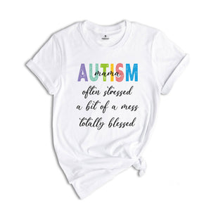 Autism Mom Shirt, Womens Autism Shirt, Autism Mom Gift Shirt, Autism Awareness T-Shirt, Autism Mom Hero Tee, Autism Mom Gifts