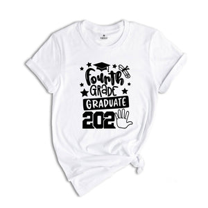 Fourth Grade Graduate 2025 Shirt, Elementary School Tees, Kids School Shirt, Elementary Graduation Gift, Last Day Of School Tee