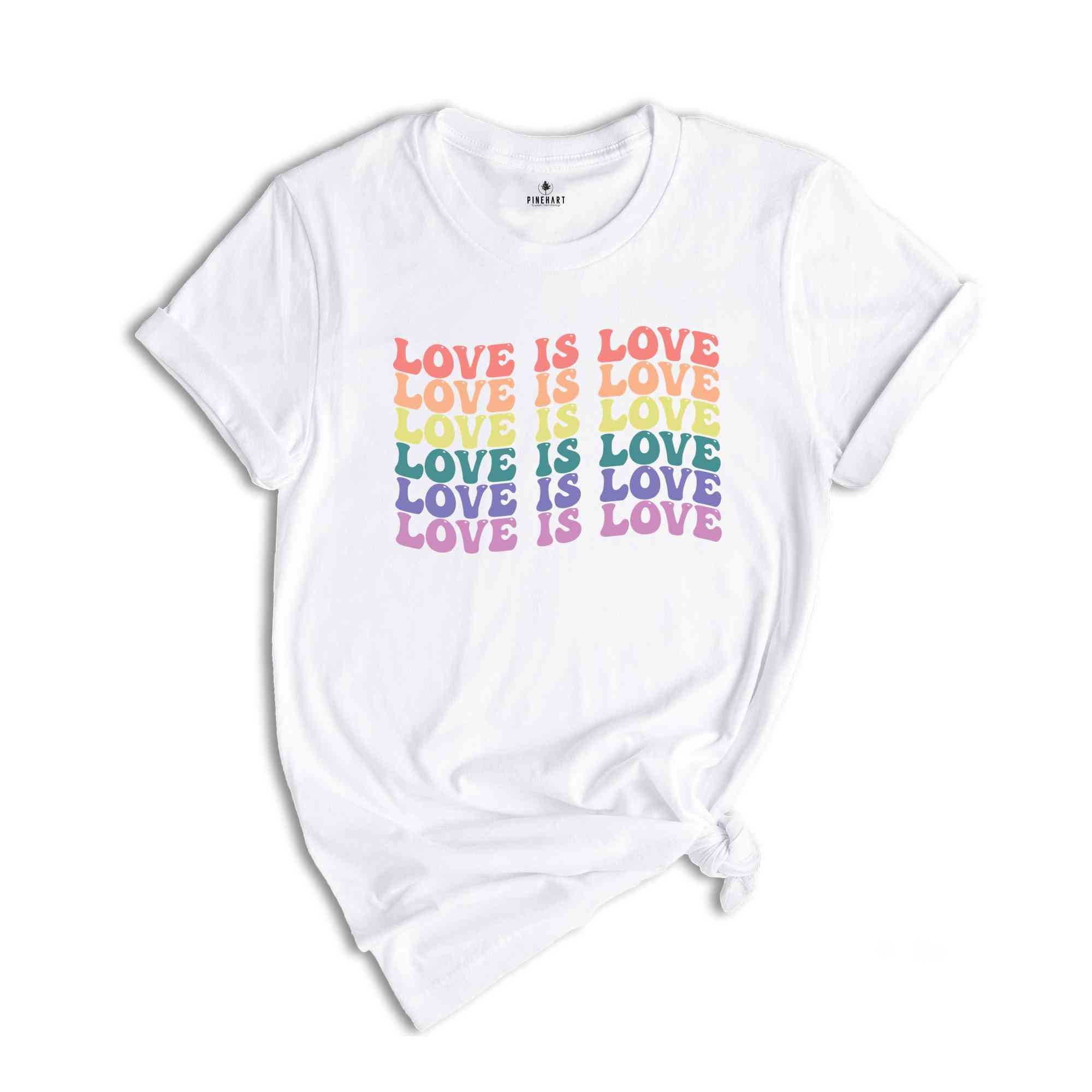 Love Is Love Shirt, Pride Ally Shirt, Cute Pride Shirt, Pride Month Shirt, LGBTQ Shirt, Gay Shirt, Lesbian Shirt, Pride Love Shirt,