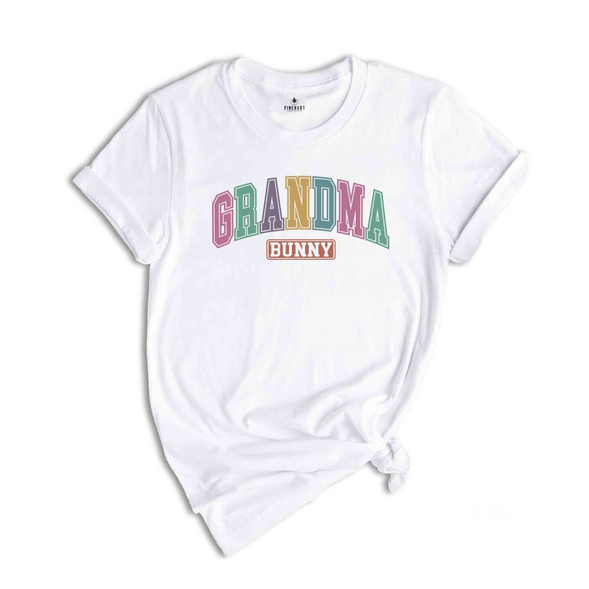 Grandma Bunny Shirt, Happy Easter Shirt, Family Easter Shirt, Easter Day Gift, Bunny Shirt, Easter Grandma Shirt, Cute Easter Shirt