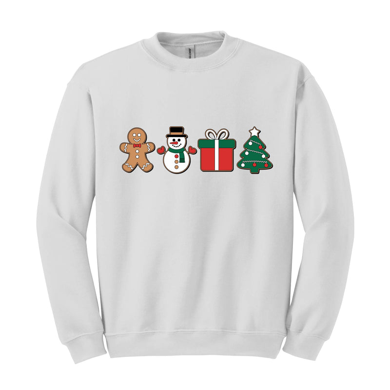 Gingerbread Cookies Sweatshirt, Christmas Sweat, Christmas Matching Sweater, Family Shirt, Christmas Gift