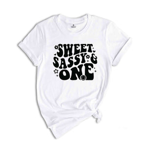 Sweet Sassy One Shirt, Birthday Girl Shirt, Cute Birthday Shirt, Tie Dye Shirt, Birthday Party Shirt Girl, Birthday Gift, Kids Tshirt