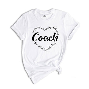 Coach Shirt, Coach Gift, Gift For Coach, Cheer Coach Shirt, Basketball Coach, Coach T-Shirt, Game Day Shirt