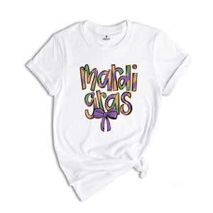 Mardi Gras Shirt, Mardi Gras Carnival Shirt, Women Mardi Gras Costume Tee, New Orleans Cruise Shirt, Fleur De Lis Tee, Fat Tuesday