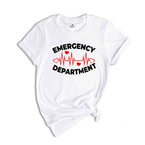 Emergency Department Nurse Shirt, ER Nurse Shirt, Emergency Medicine Nurse, Emergency Nurse Gift, ER Technician Shirt