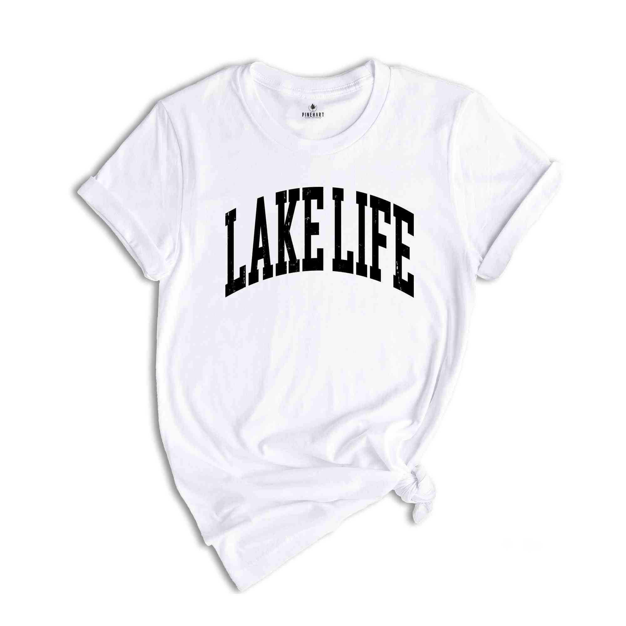 Lake Life Shirt, On The Lake T-Shirt, Travel Lover Shirt, Gift For Adventurer, Vacation T-Shirt, Camper Shirt, Camper Tee