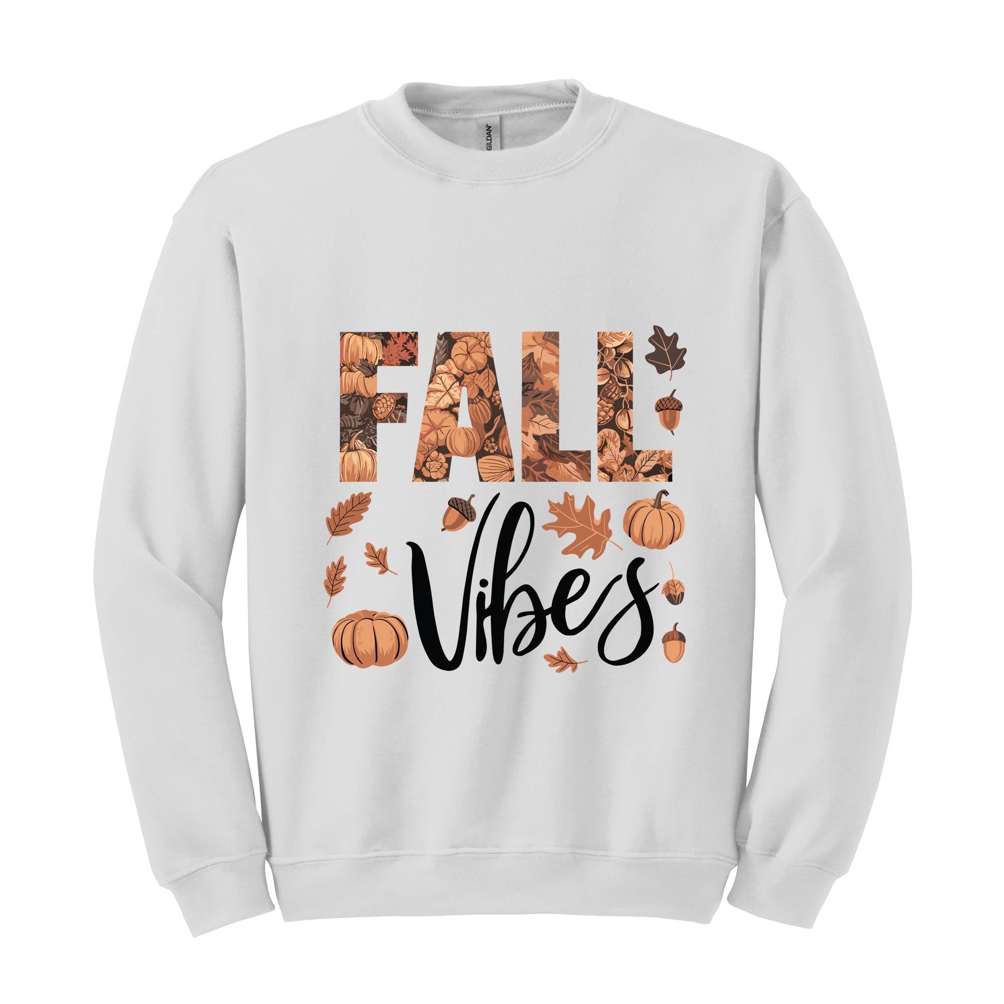 Fall Vibes Sweatshirt, Pumpkin Season Sweater, Thanksgiving Tshirt, Halloween Shirt, Fall Apparel, Autumn Sweat, Thanksgiving Gifts