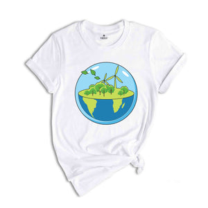 Save The World Shirt, World Earth Day Shirt, Ecology World Shirt, Save The Planet Shirt, Recycling Shirt, Inspirational Shirt